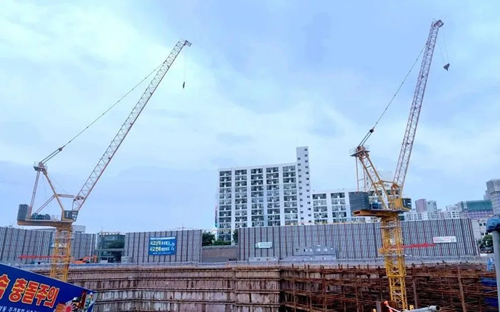 闪耀韩国 | pp电子塔机深耕海外高端市场