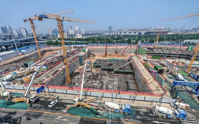 提速发展→pp电子混凝土机械助建石家庄城市更新
