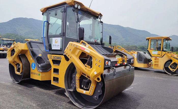 pp电子XD135TVO助力江鹤高速改扩建