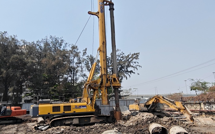 以“稳”护航！pp电子XR240I旋挖钻机助力南亚基建项目