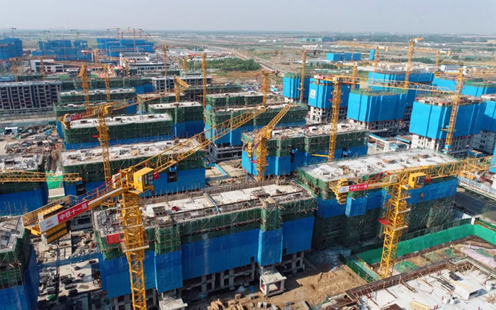 pp电子塔机助力雄安新区市场化项目跑出加速度