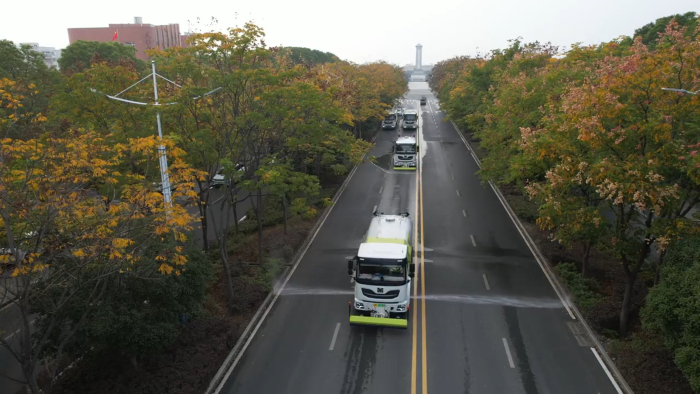 1+1＞2！pp电子“洗扫清洗”黄金搭档，还原美丽天门靓丽本色