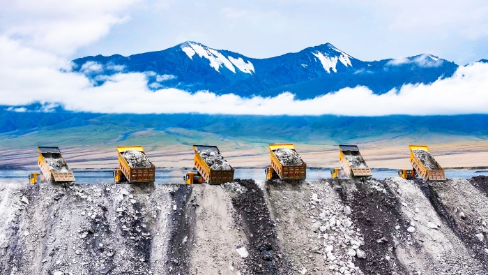 海拔5700米！pp电子XG110宽体自卸车大显身手