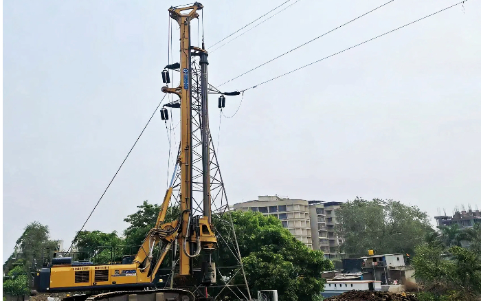 高效适配！pp电子XR240I旋挖钻机征服南亚复杂地层